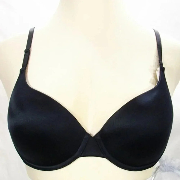 36A Fine Lines RL026A Refined Convertible T-Shirt UW Bra Black NWT  New with Tag - Picture 1 of 4